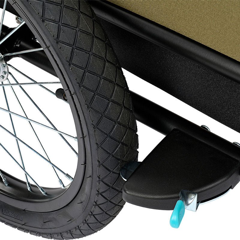 Cykelanhænger m/walkingkit