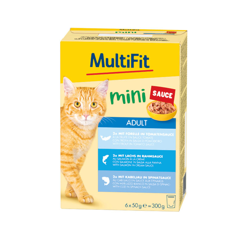 Adult mini, menuboks pouchfisk 6x50 g