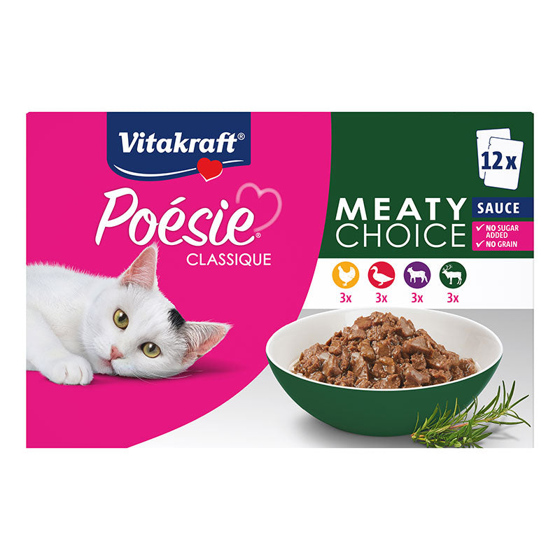 Adult Poésie Classique, multipackmeat 12x85 g