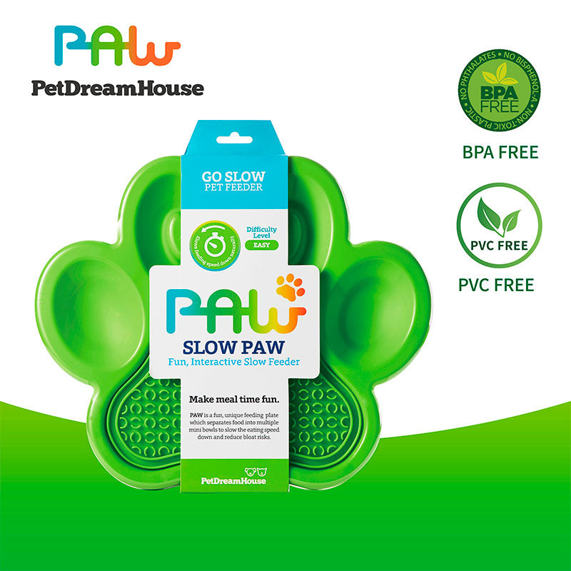 Slow Feeder Lick Pad 36x30x3 cm grøn