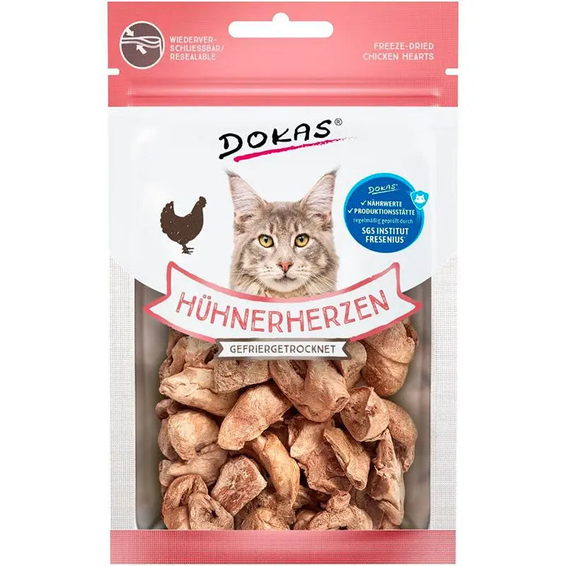 Kyllingehjerter frysetørrede 15 g