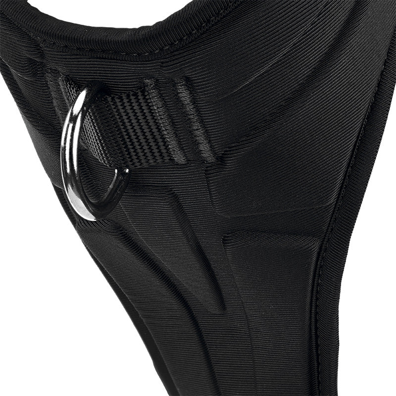 Nylon H-sele m/magnetlukning M sort