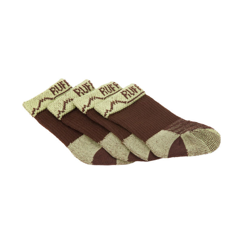 Bark'n Boot sokker 51-57 mm Earth Brown