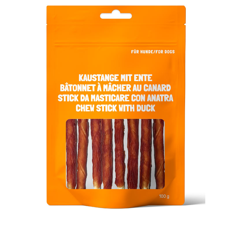 Tyggestænger m/and 100 g