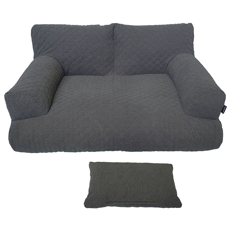 Hundesofa Aska 70x48x33cm grå