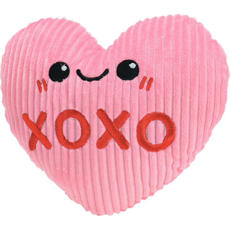 Valentines plys hjerte/læber  ass. farver