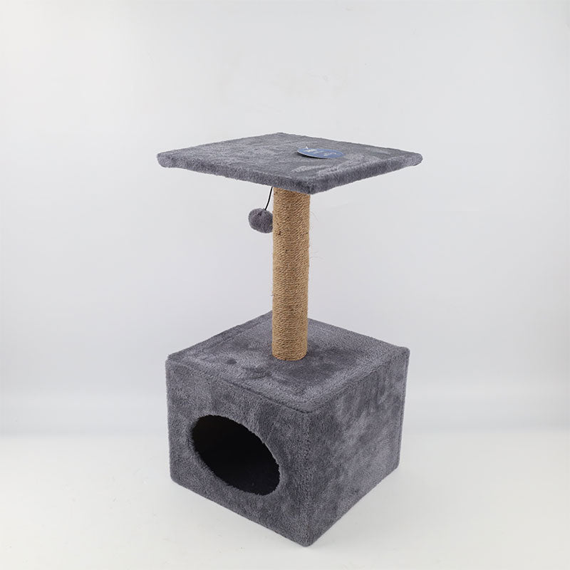Kradsetræ TOR grå m/hule  32x32x60 cm
