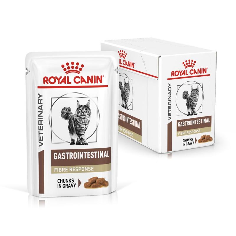 VHN Gastrointesti.Fibre Resp. Gravy Pouch 12x85 g