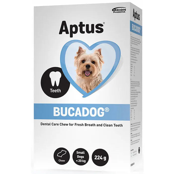 BUCADOG tyggelapper small, 224 g (20-25 stk/pk)
